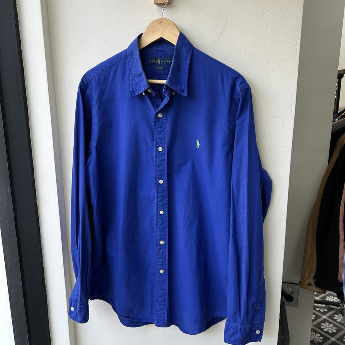 16211 - 폴로 랄프로렌 블루 셔츠 상품이미지2