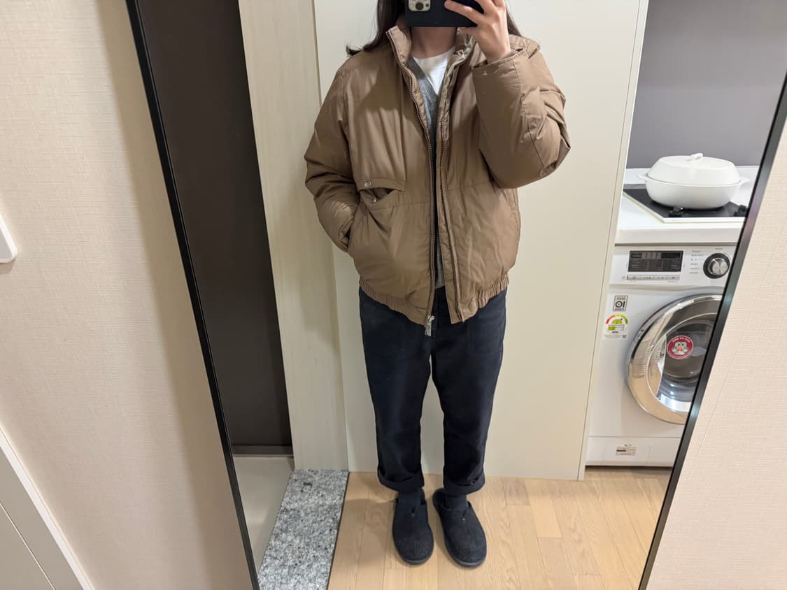 노스페이스 퍼플라벨 나나미카 카멜 패딩 상품이미지1