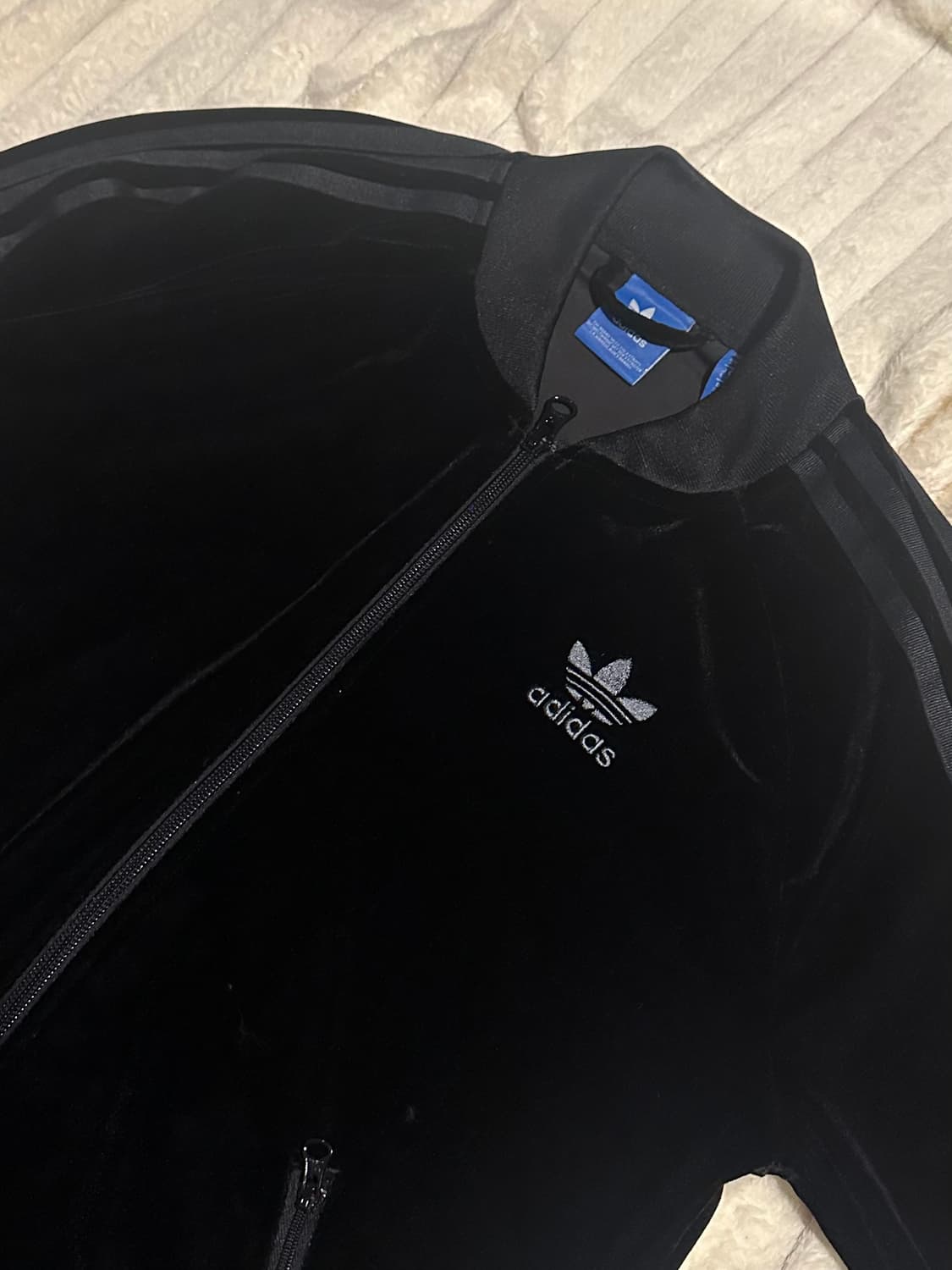 초레어 아디다스 대장급 벨벳 검검 져지 상품이미지3