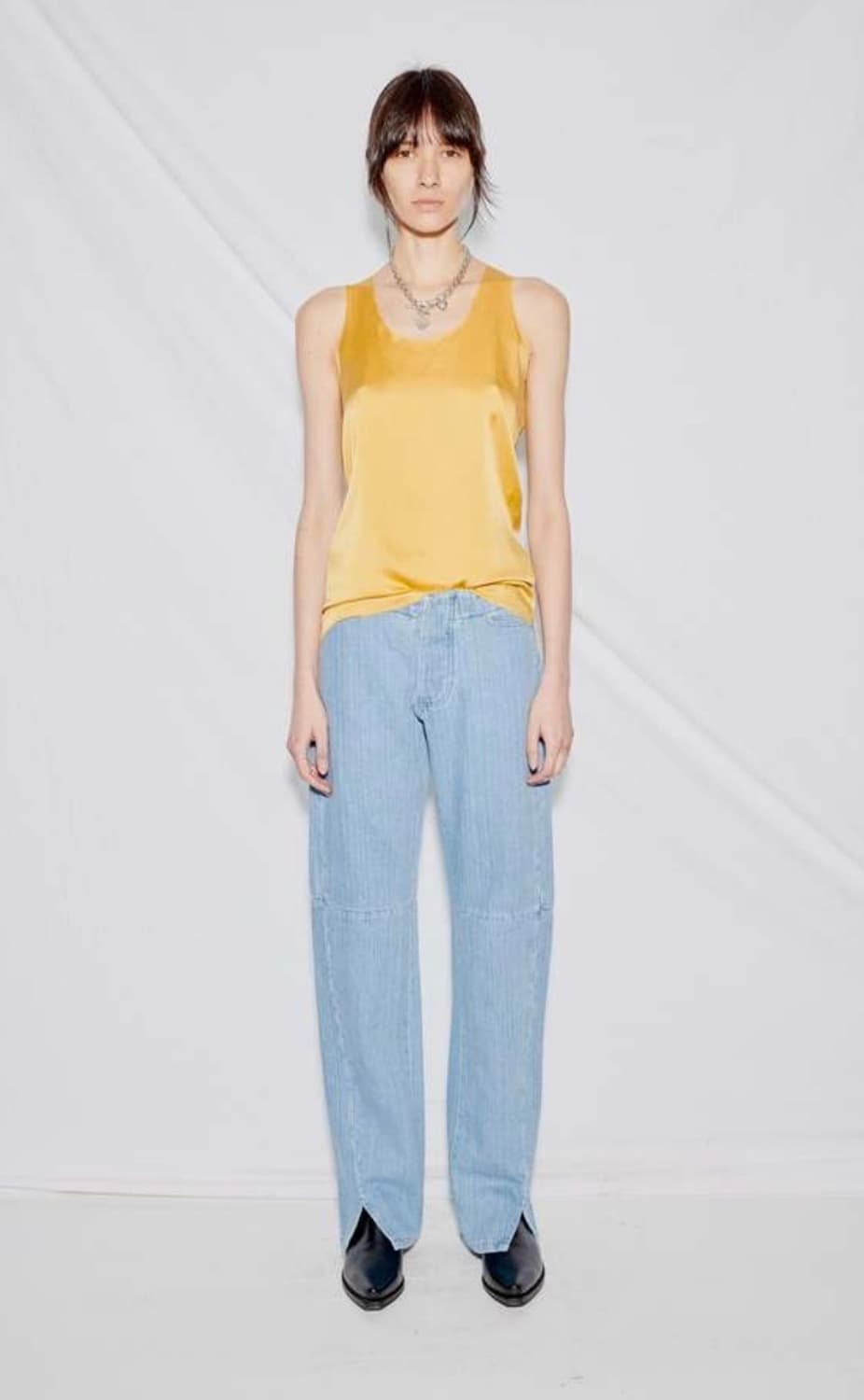 [구매] 가브리엘라 콜 가먼츠 데님 no.155 슬릿 트라우저 인디고 상품이미지1