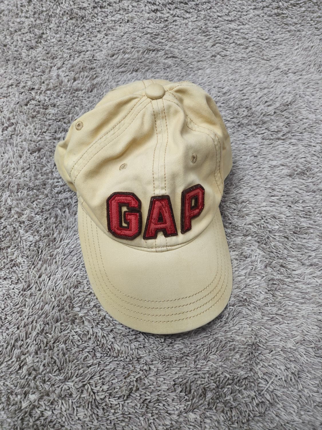 빈티지 GAP 베이지색 볼캡 (1969) 새제품급 상품이미지9