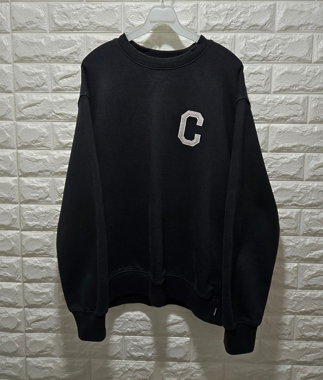 커버낫 C로고 헤비 스웨트셔츠 맨투맨 100~105 상품이미지1