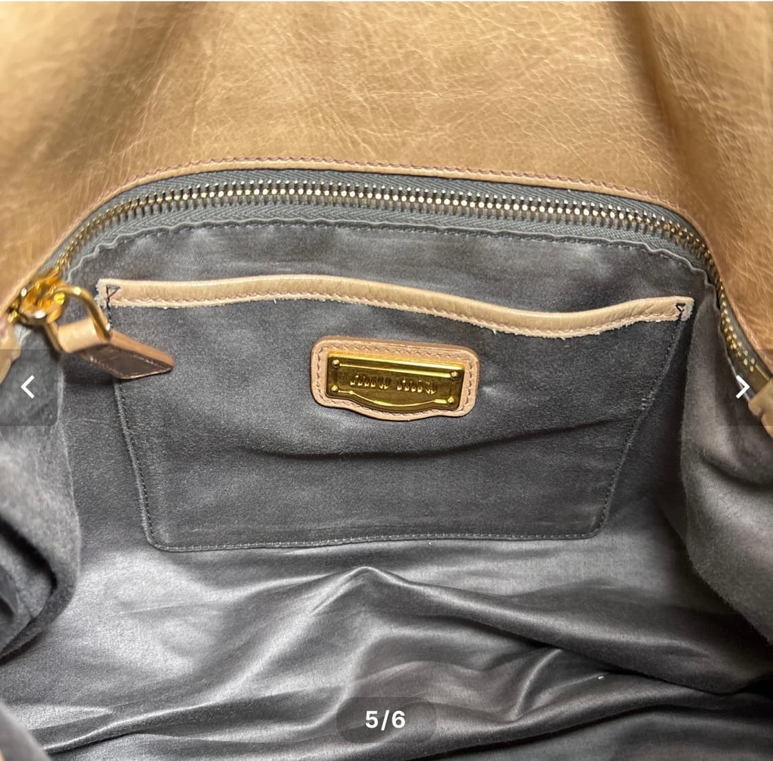 미우미우 비텔로 사첼백 상품이미지5