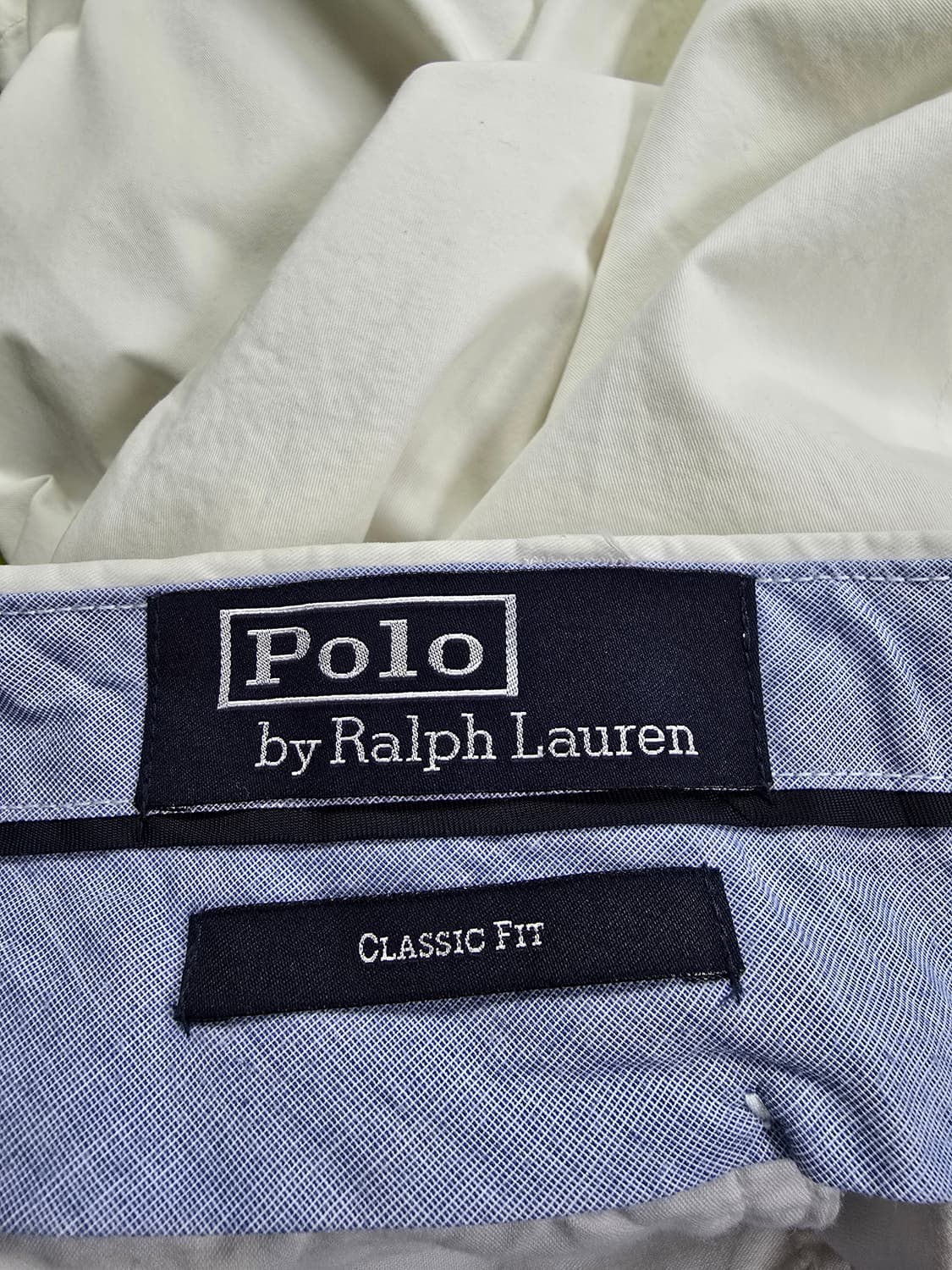 폴로 화이트 면반바지 (1370) 상품이미지3