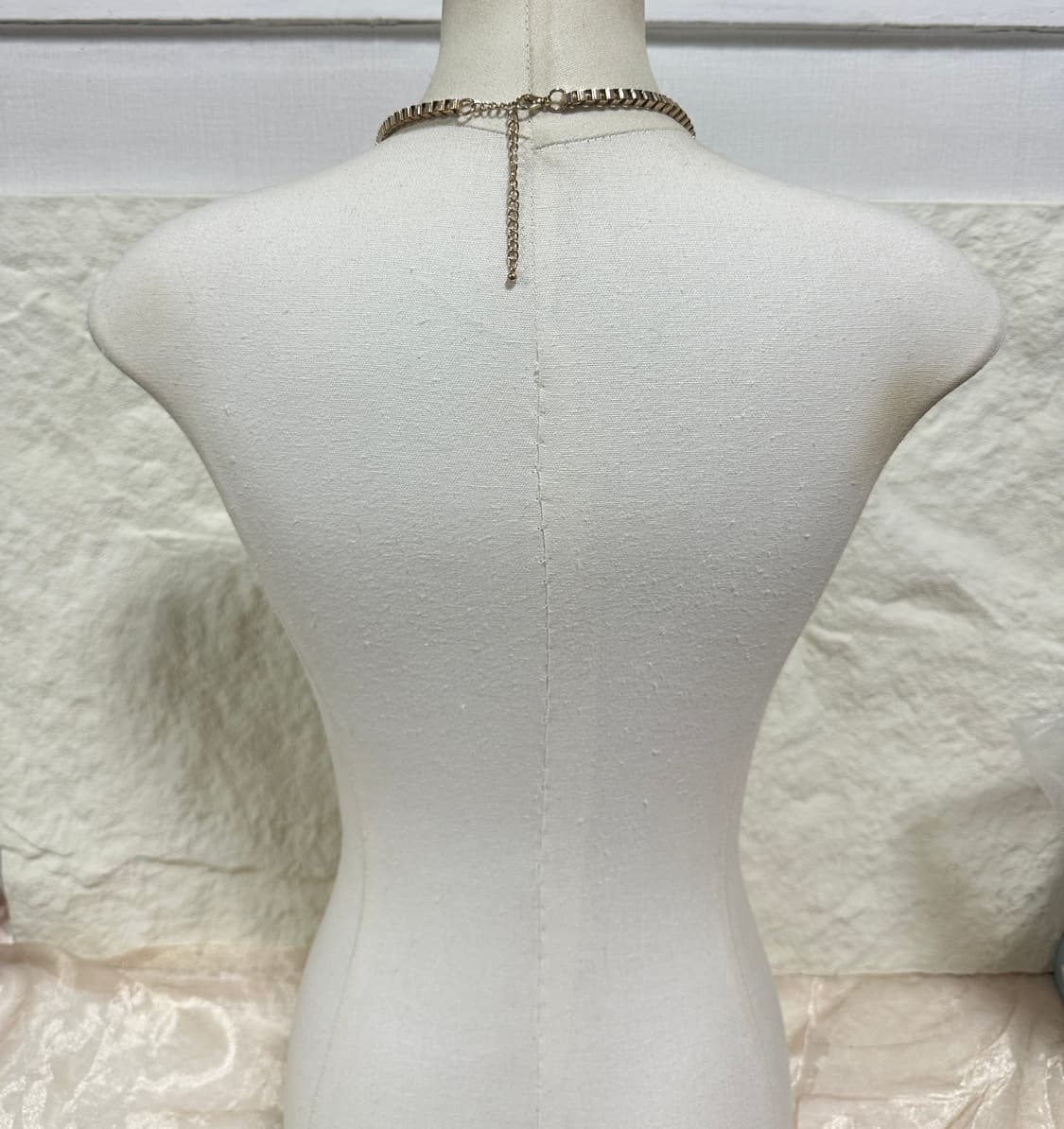 빈티지  오리엔탈 진주 박스체인 목걸이 상품이미지3