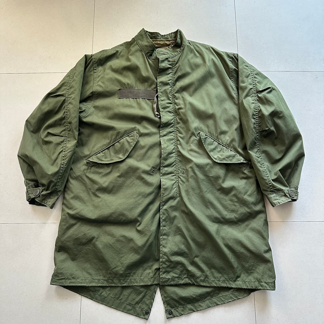 80s 미군 오리지널 M65 피쉬테일 파카 풀셋(내피,후드) M 상품이미지1