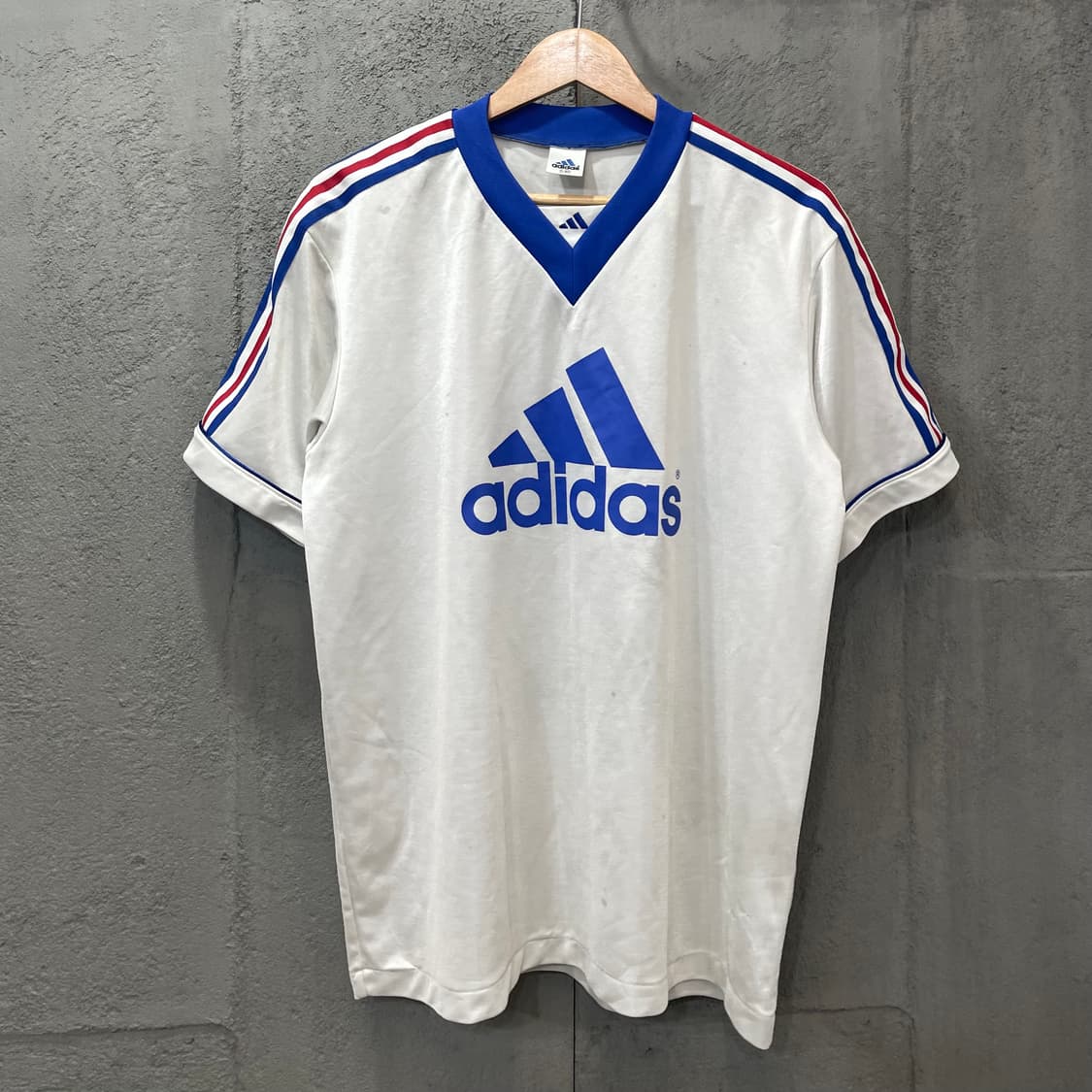 90s 아디다스 일본판 올드스쿨 져지 티셔츠 상품이미지2