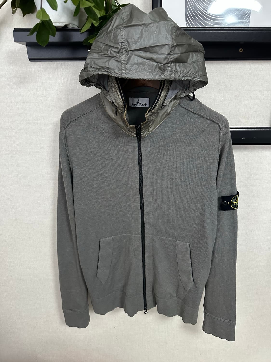 스톤아일랜드 니트집업 -후드 Xl(100-105) 정품 상품이미지1
