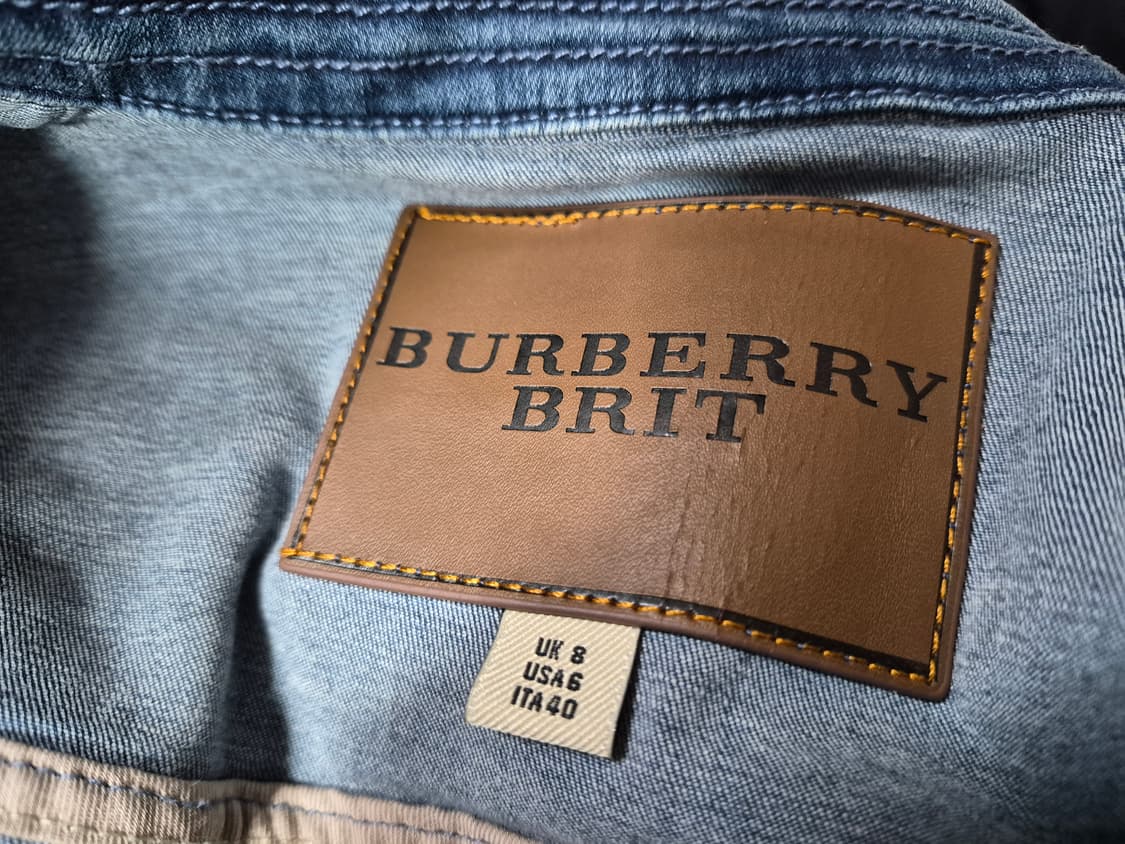 버버리 데님자켓 uk8 상품이미지9