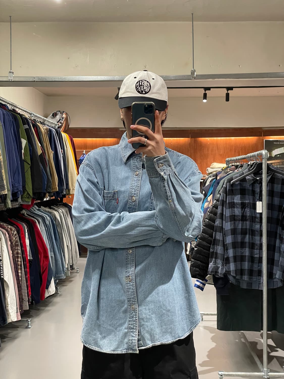 리바이스 데님 셔츠   상품이미지2