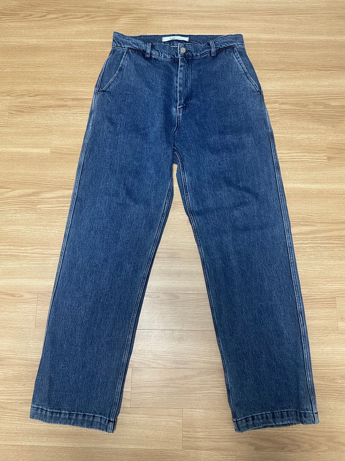 [M] 플라스틱 프로덕트 MPa CALF LOGO DENIM PANTS  상품이미지5