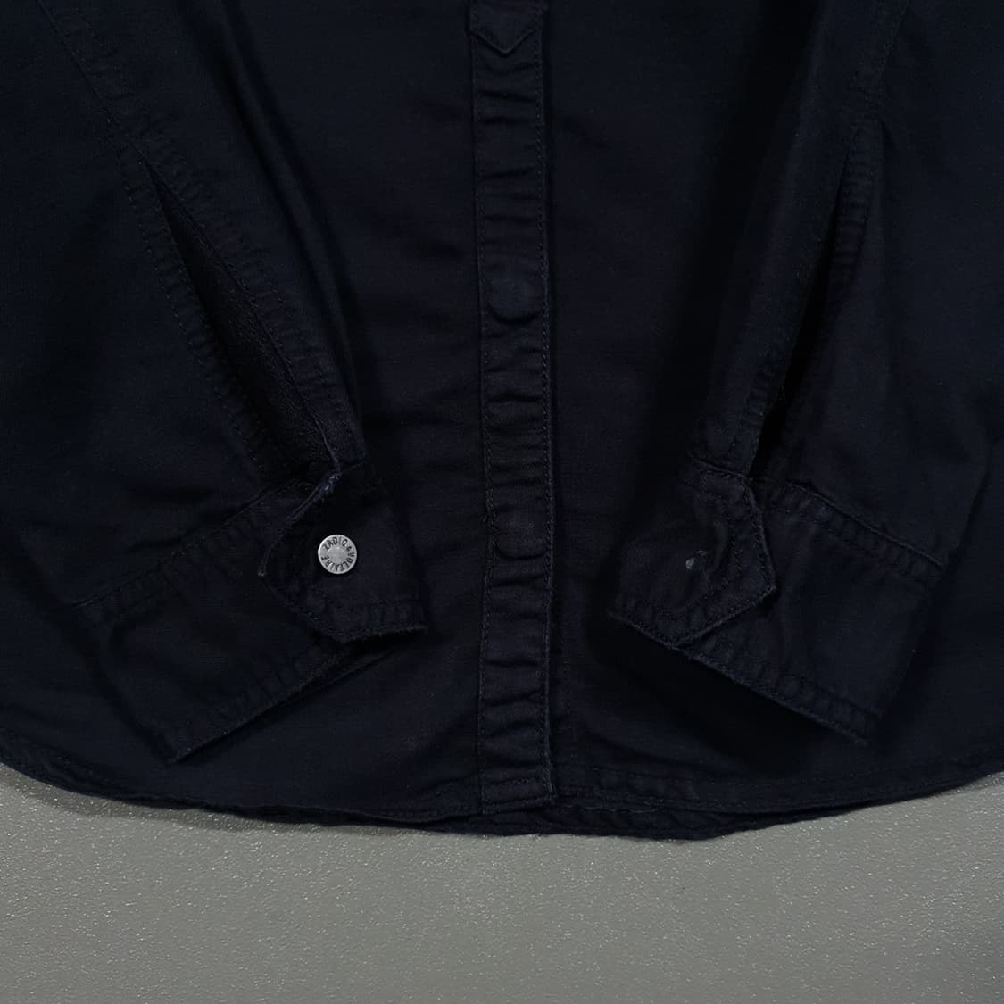 실측 여성 55) 쟈딕앤볼테르 린넨 블렌디드 밀리터리 자켓 자수 셔츠 상품이미지5