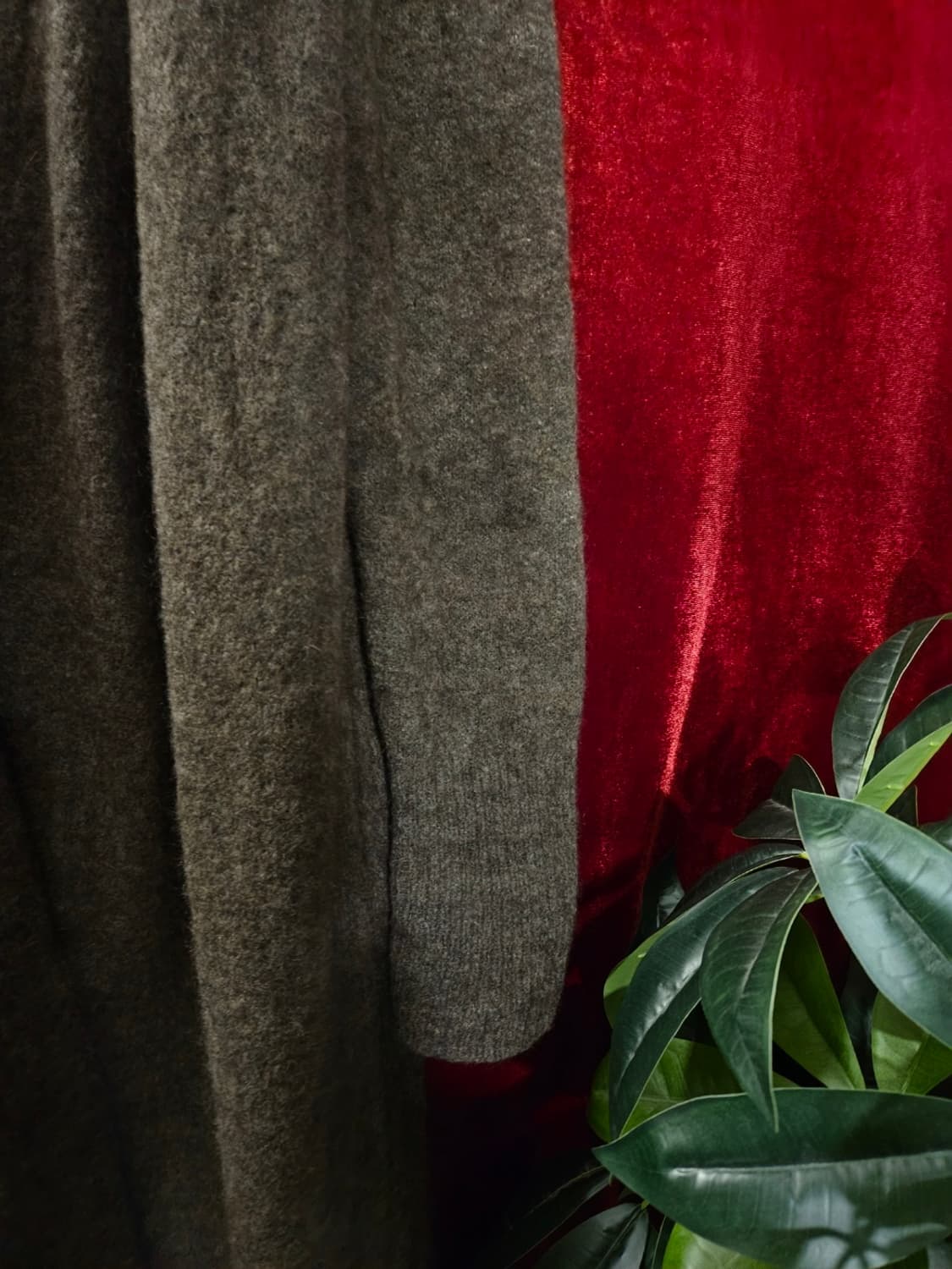 TIME 타임 여성 모헤어 풀 롱 가디건 Free사이즈 상품이미지6