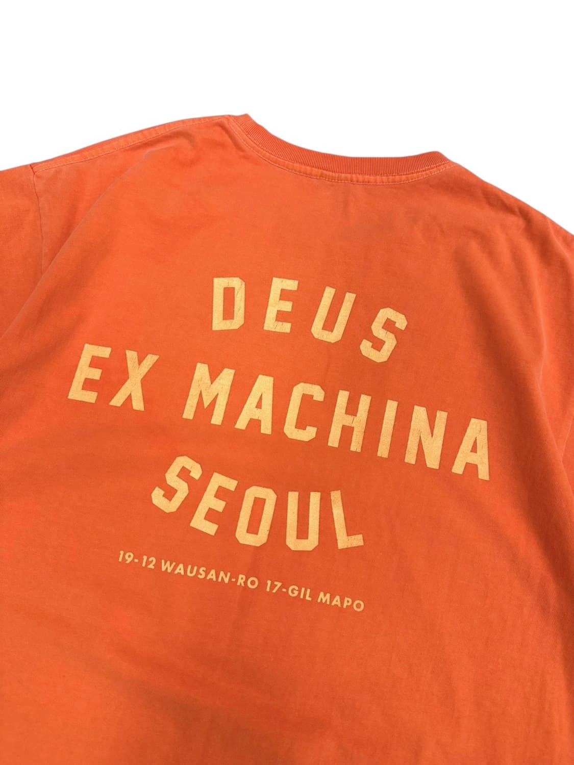 데우스 반팔 오렌지 (XL)  상품이미지8