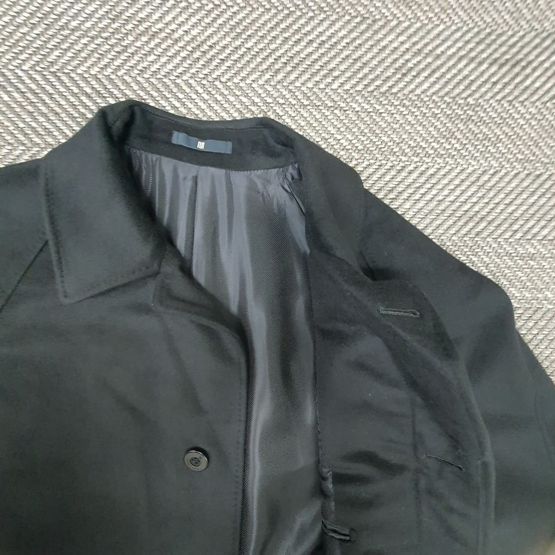 마에스트로 울 캐시미어 롱 코트 남자105 상품이미지7