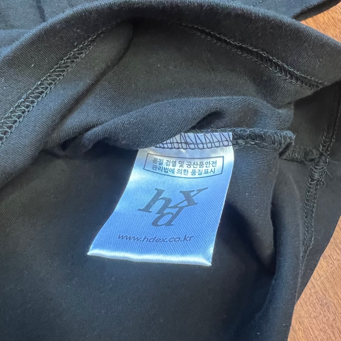[L]HDEX 블랙 롱슬리브 상품이미지6