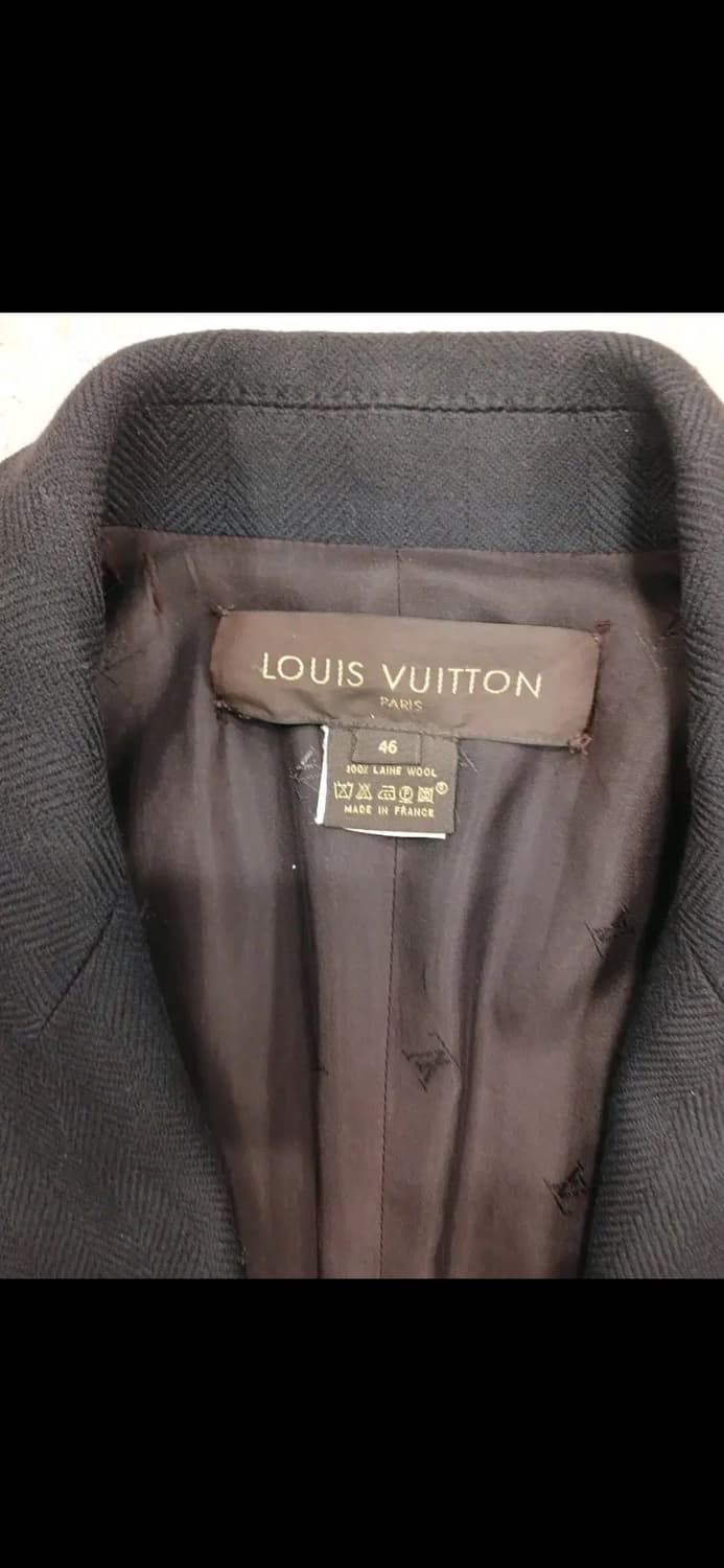 LOUIS VUITTON HARRINGBONE OVERSIZED COAT 상품이미지4