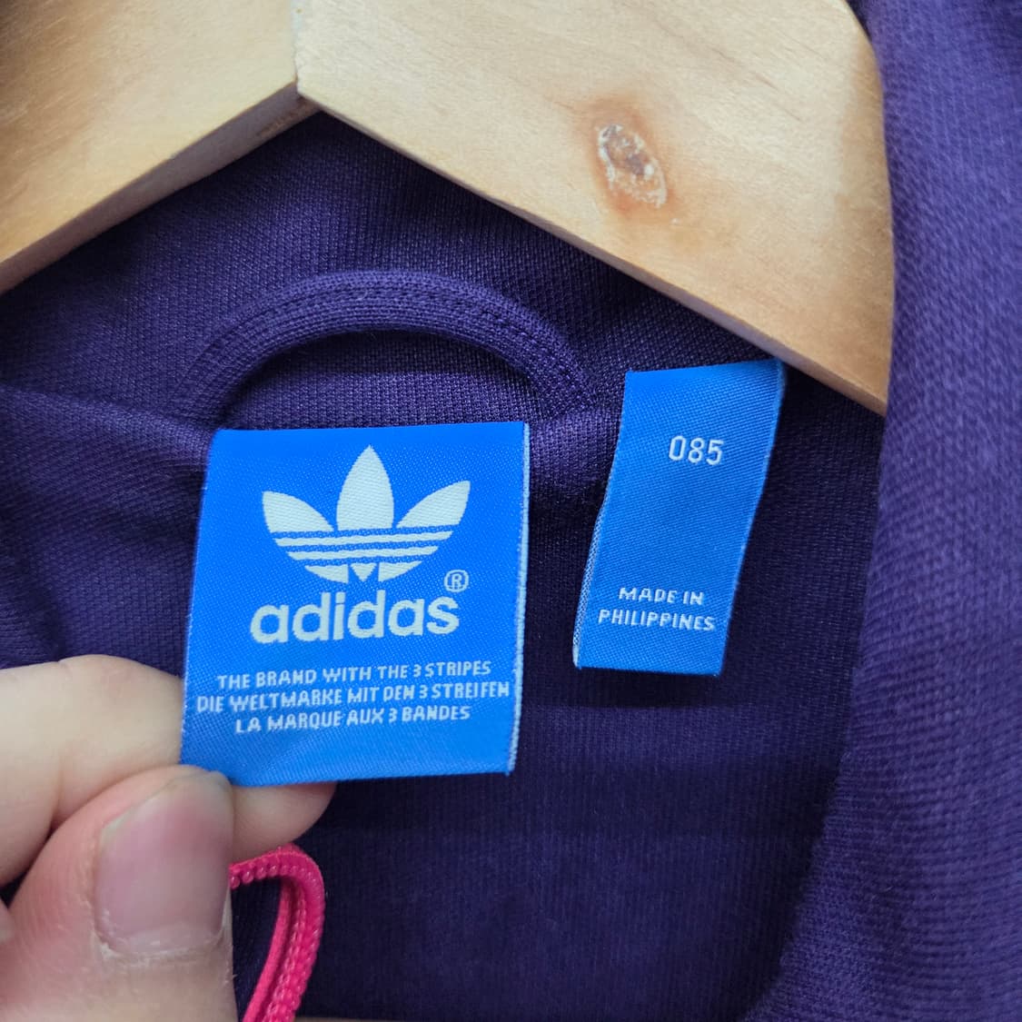 아디다스져지 삼선 트랙탑 여s 상품이미지4