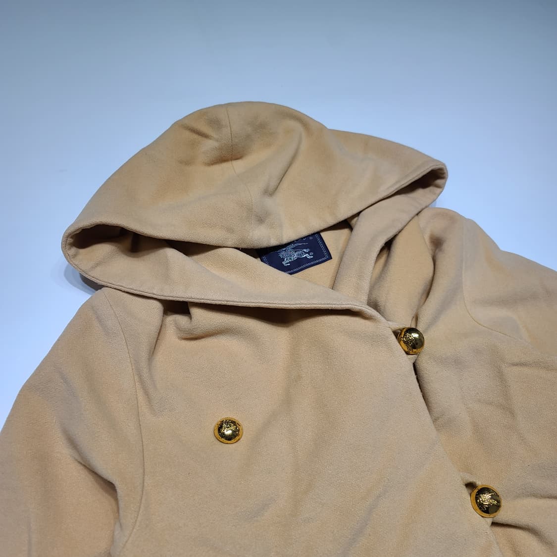 버버리 금장 후드 코트[XL] 상품이미지2