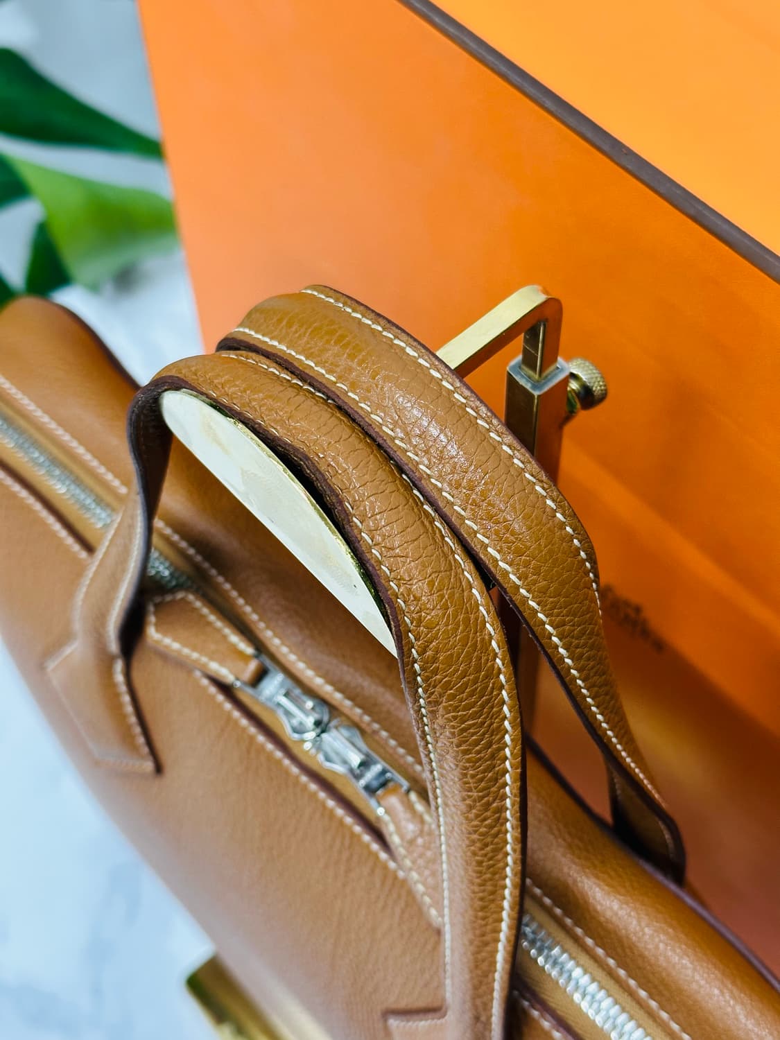 [정품] 에르메스 빅토리아 라이트 카멜골드 U각인 상품이미지2