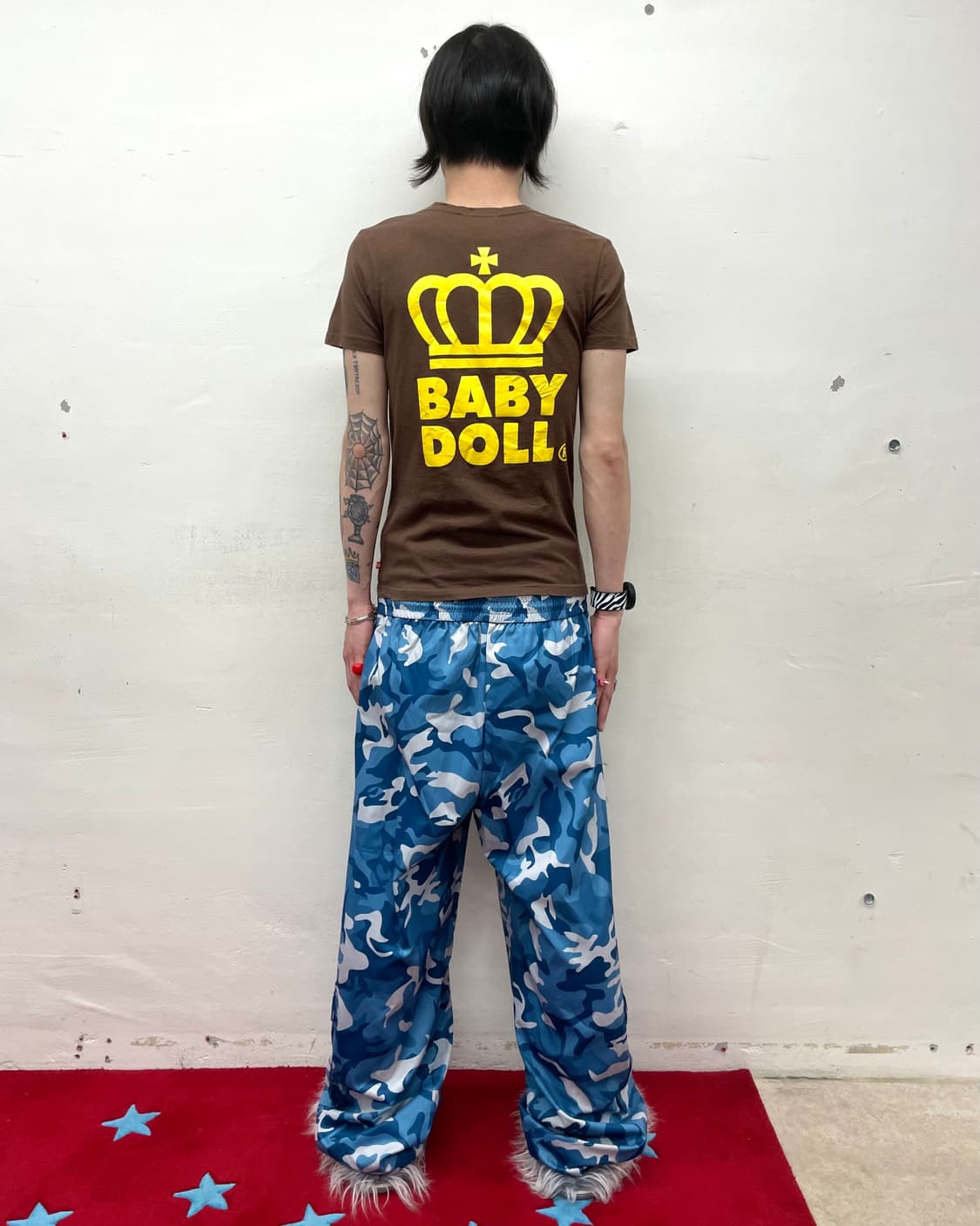 Happy Smile Baby Doll Brown T-shirt 상품이미지4
