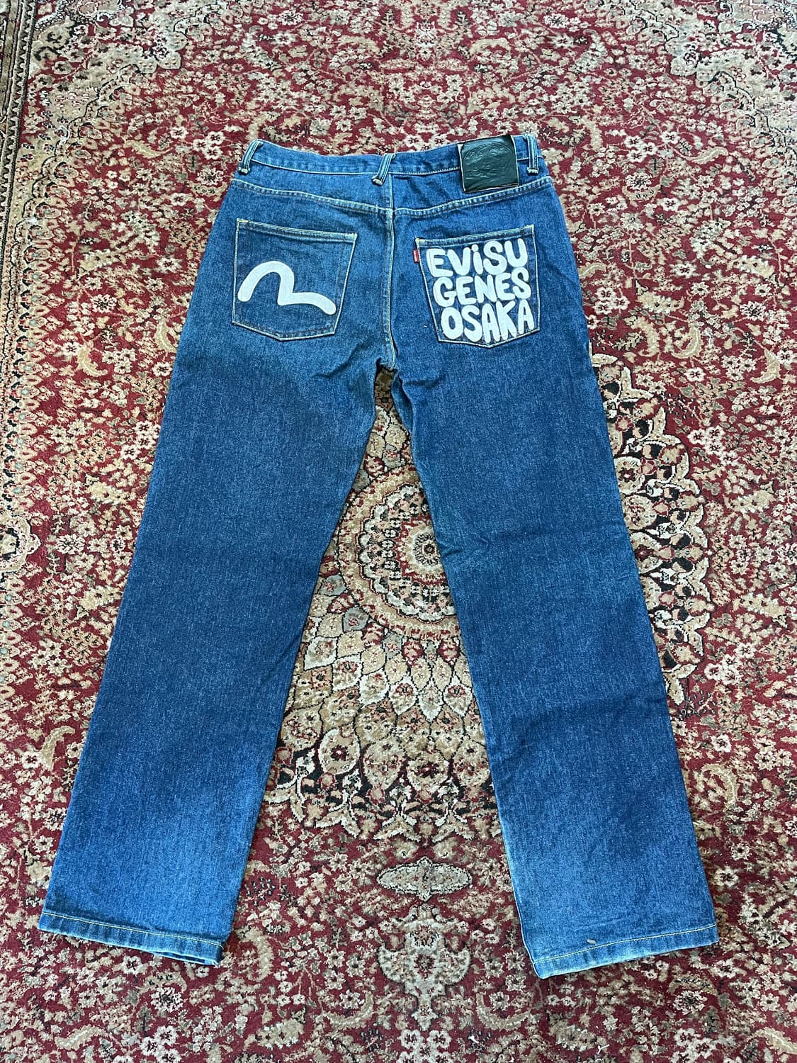 에비수 오사카 로고 데님 상품이미지1