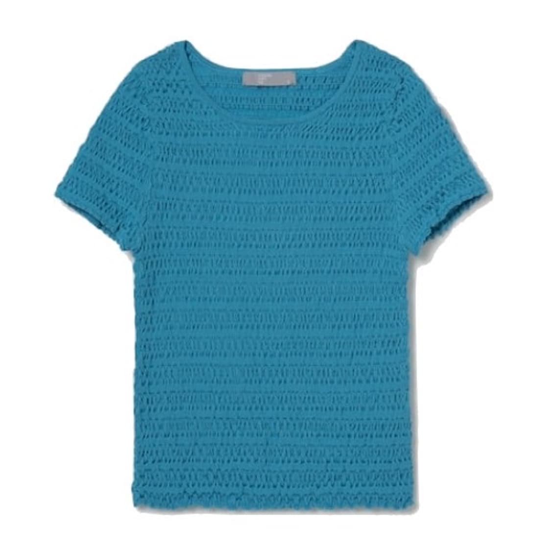 [새상품] 에잇세컨즈 블루 골지 탑 L 상품이미지2