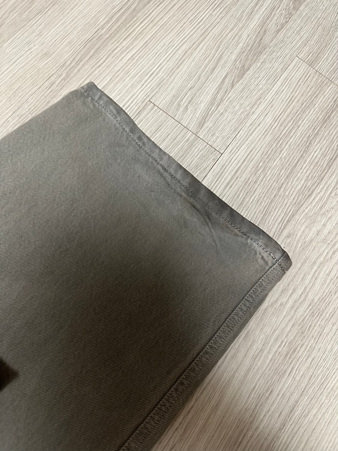 헤칭룸 Wide Curve Jeans Olive 3 상품이미지5