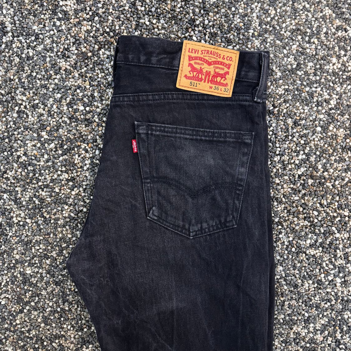 리바이스 511 리지드 블랙진 (36)   상품이미지1