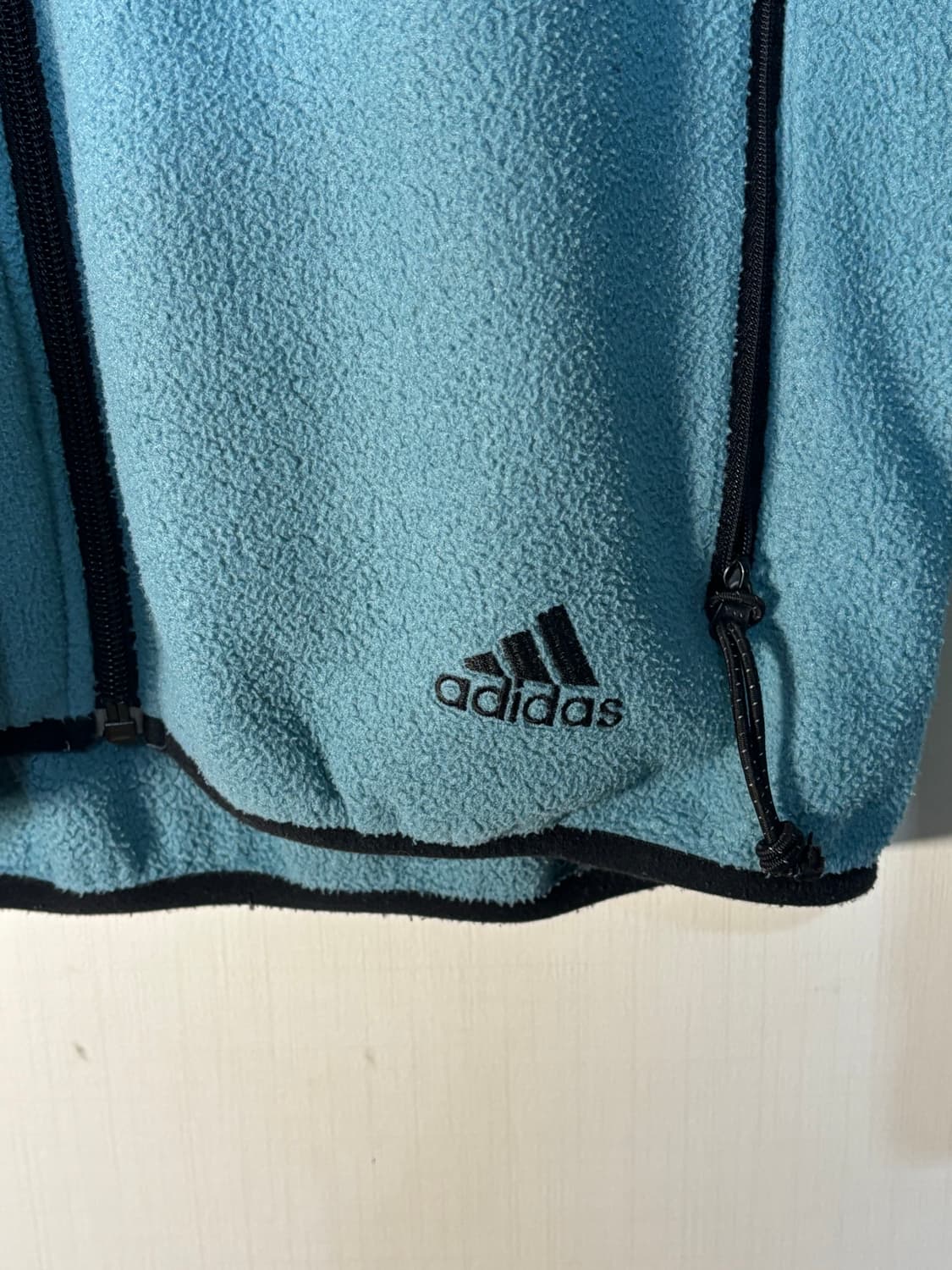 90s 올드 아디다스 민트 플리스 자켓 빈티지 후리스 adidas 상품이미지4