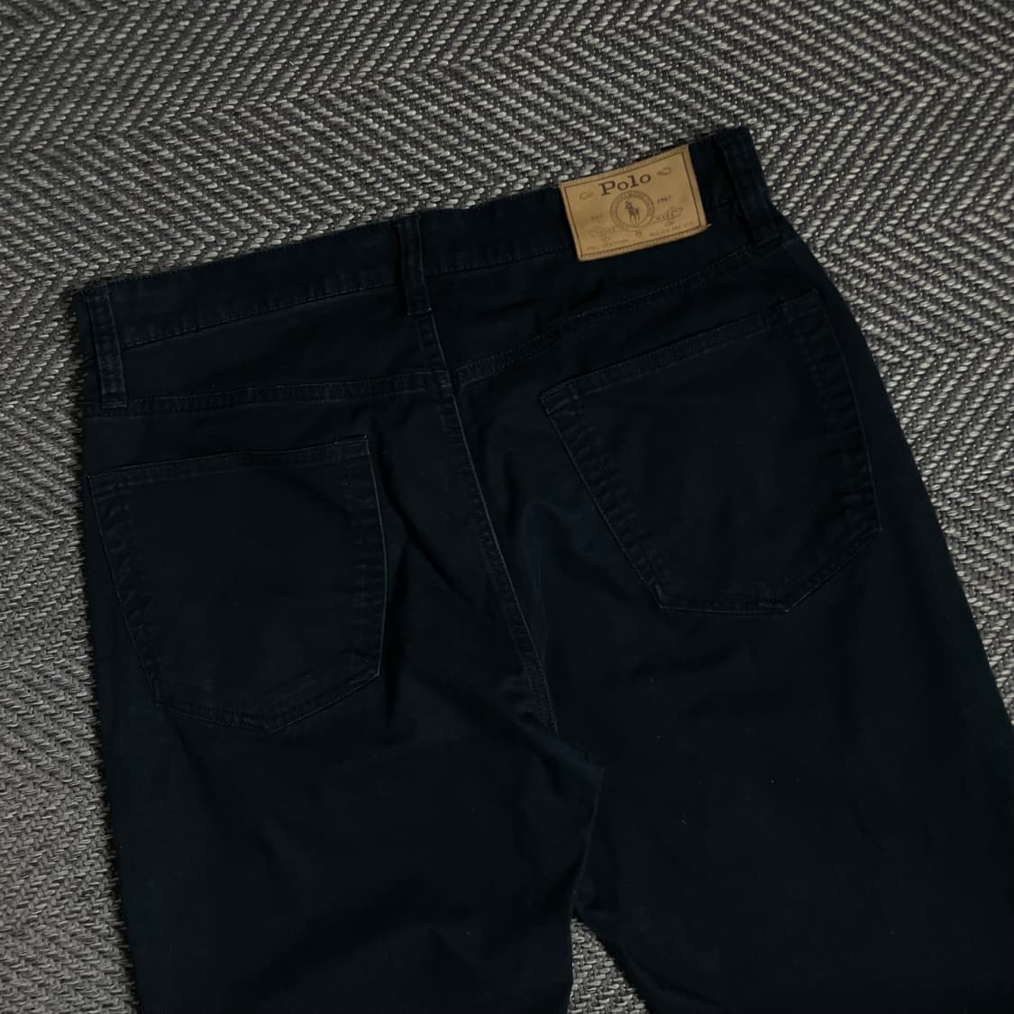 폴로 랄프로렌 스트레이트 네이비 코튼 치노 팬츠y 4802 상품이미지4