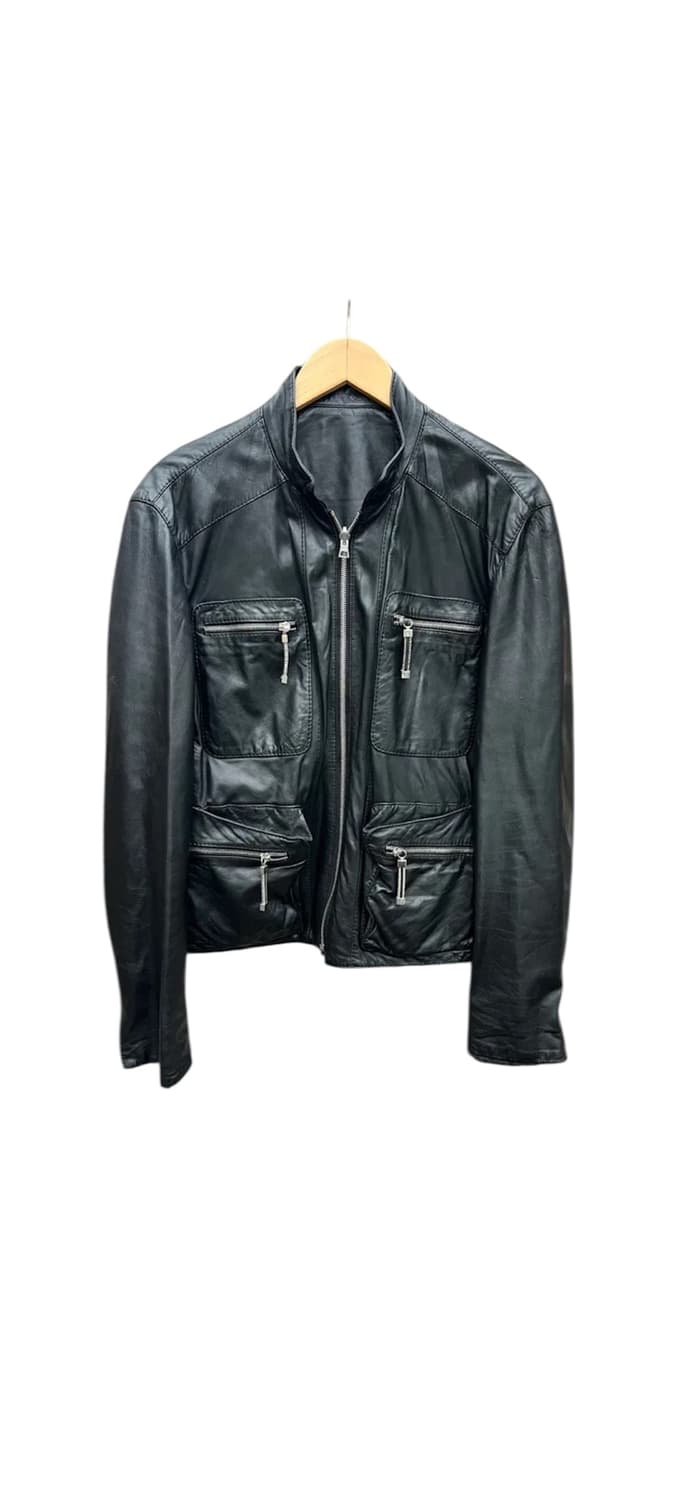 지엔코페리 양면 가죽자켓 상품이미지1