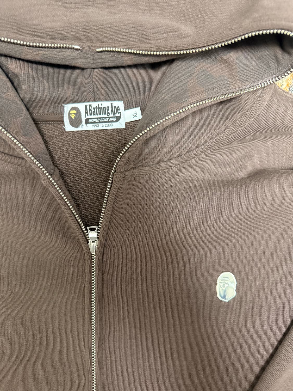 [삿포로 구매] Bape 후드집업 XL 상품이미지2