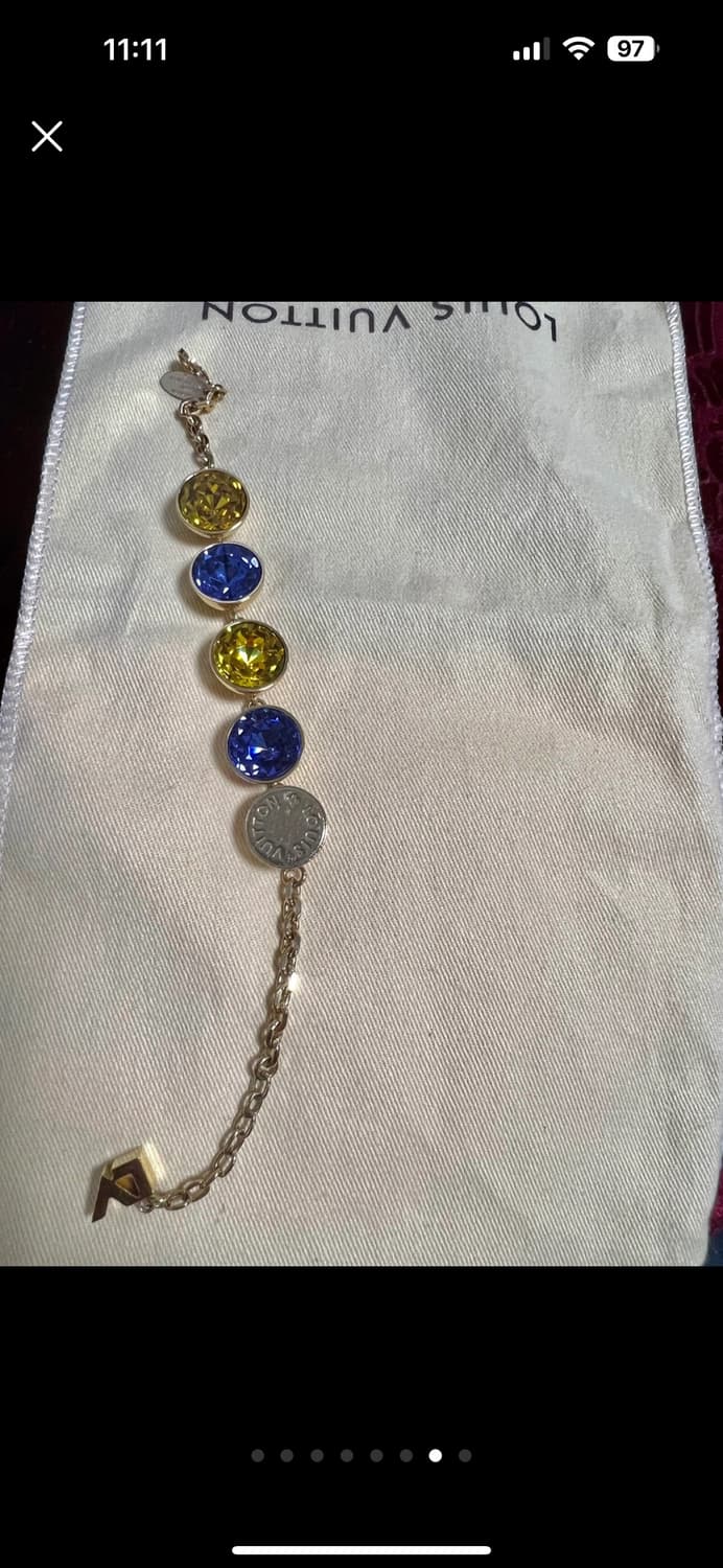 루이비통 오버 더 레인보우 팔찌 M66891 골드 상품이미지7