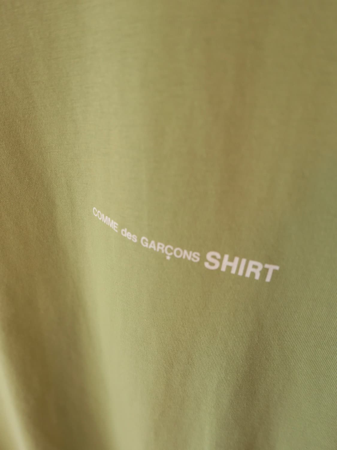꼼데가르송 셔츠 로고 반팔 새상품 상품이미지4