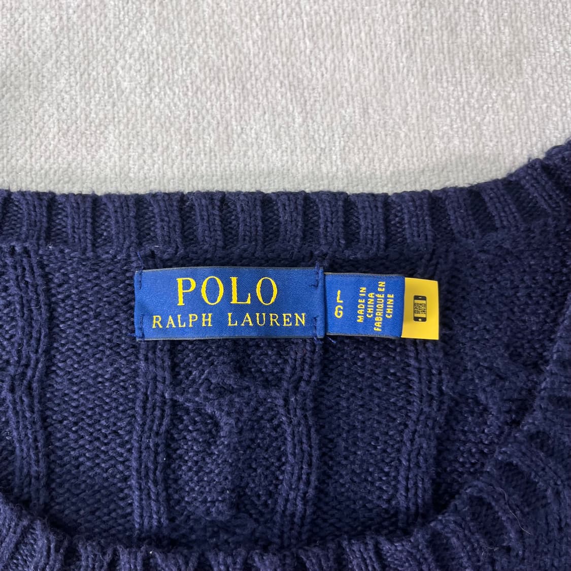 105 폴로랄프로렌 신형라벨 꽈배기 니트 상품이미지4