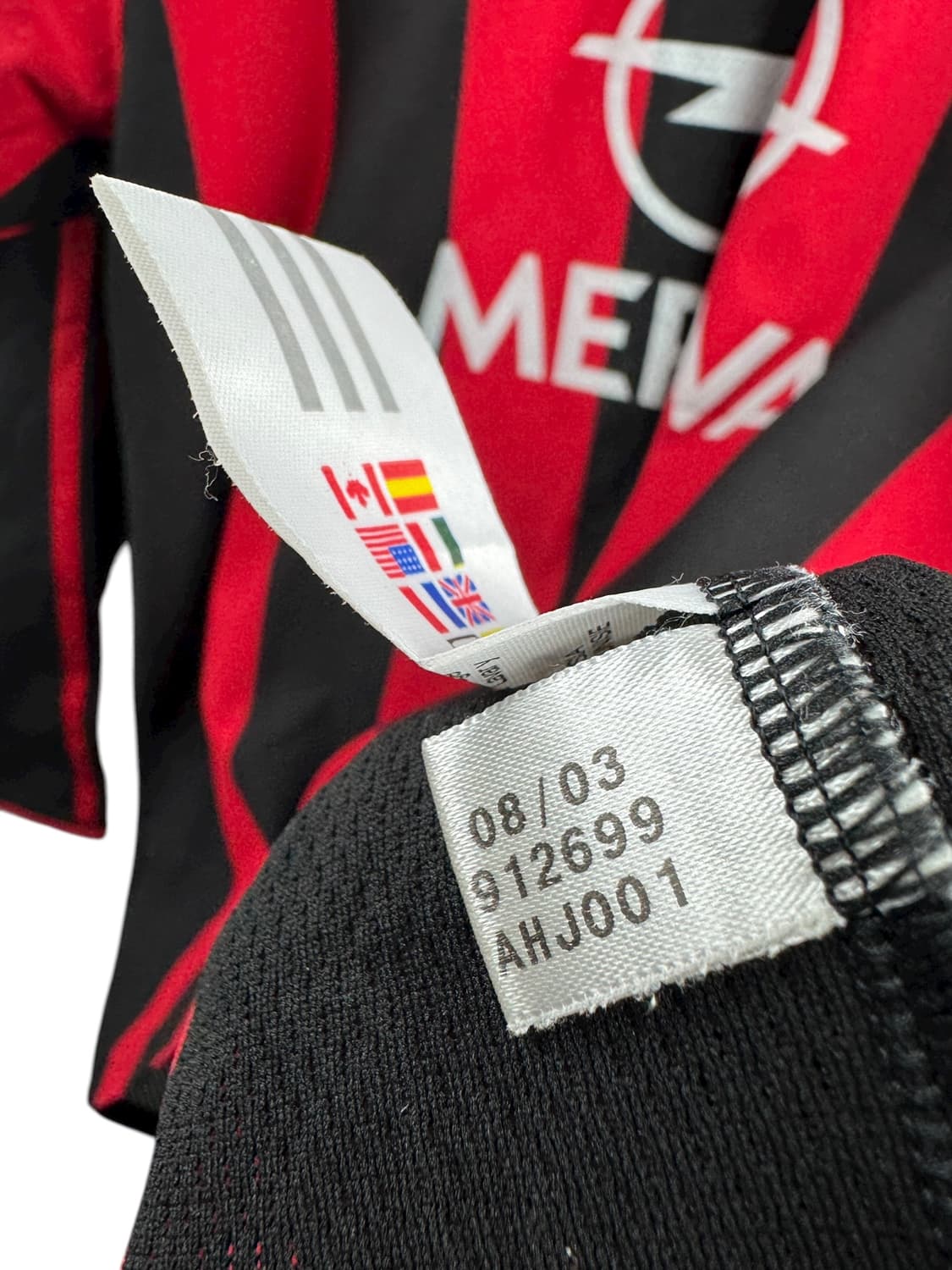 03-04 AC밀란 카카 홈 긴팔유니폼1254 상품이미지5