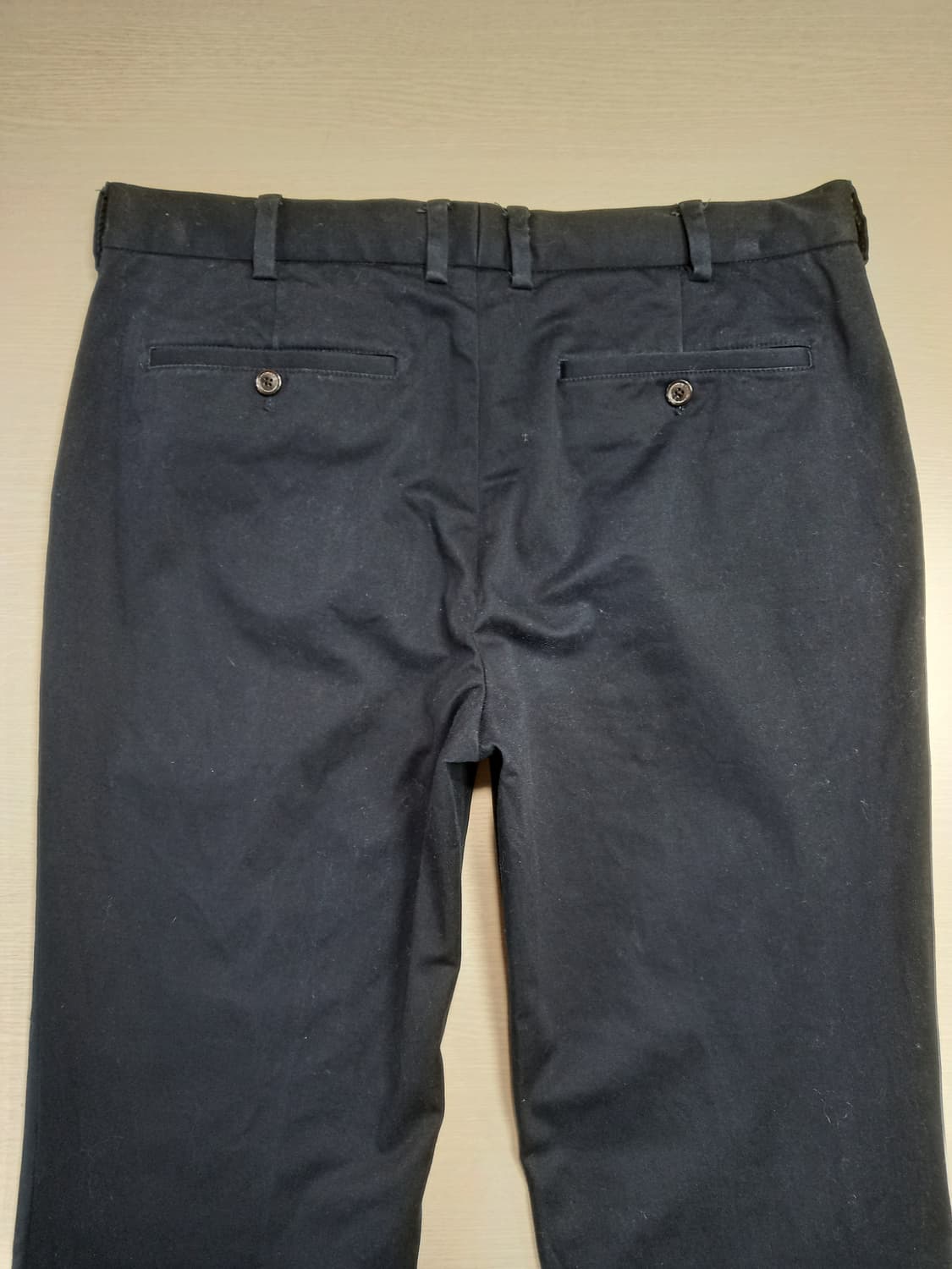 34 BrooksBrothers 스판 슬림일자 치노 네이비 34-603 상품이미지4