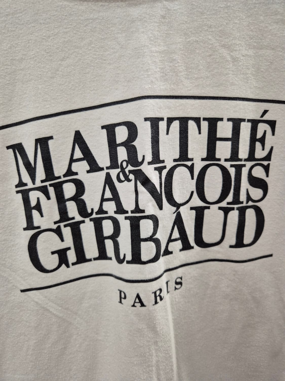 마리떼 프랑소와 저버 화이트 반팔티 S 상품이미지4