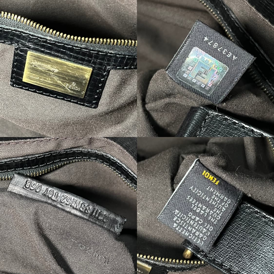 Fendi Etonico Shoulder Bag Black  상품이미지3