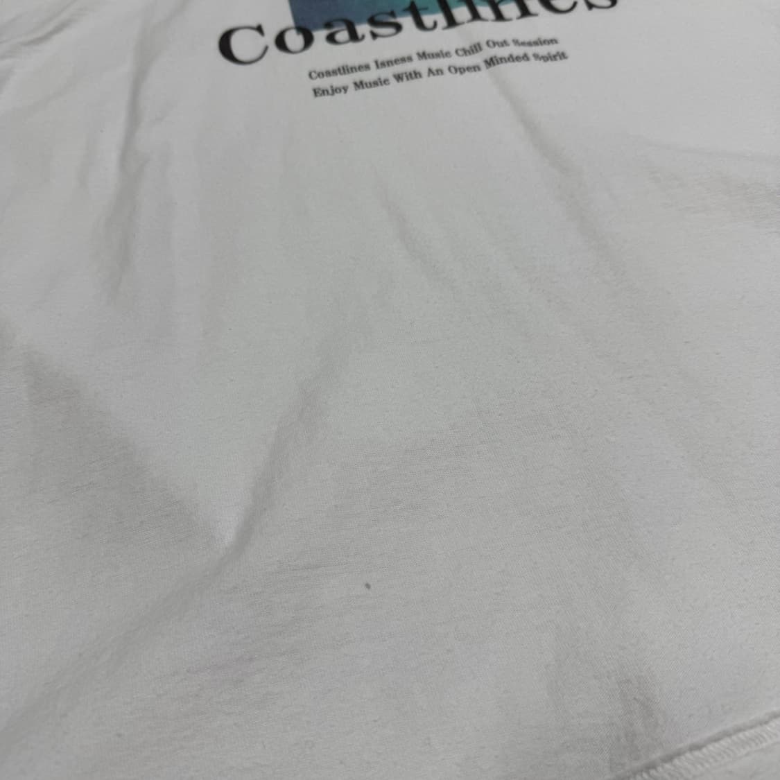 이즈네스 뮤직 isness music 반팔 티셔츠 화이트 상품이미지3