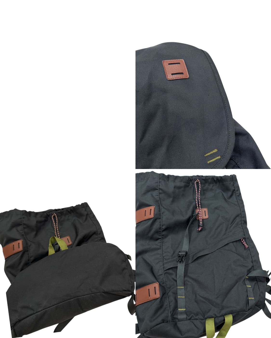 파타고니아 드로우 스트링 복조리 백팩 가방 그레이 상품이미지8