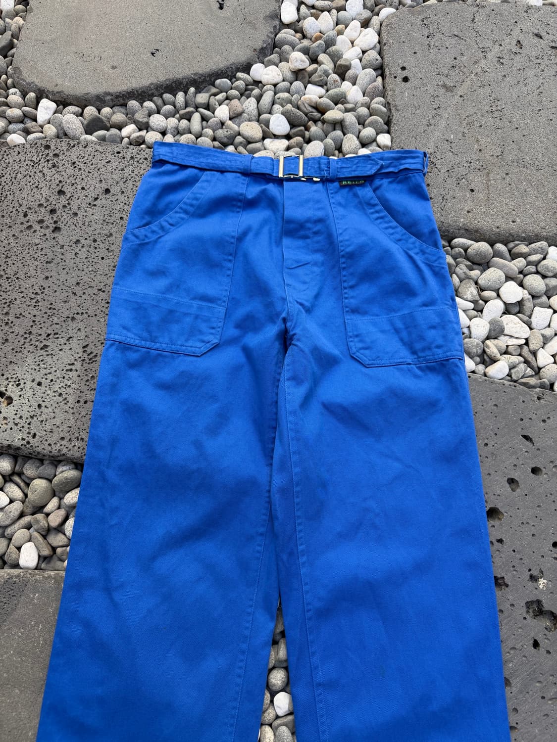 1980s REIPA BELTED FATIGUE 빈티지 프렌치워크팬츠 상품이미지3
