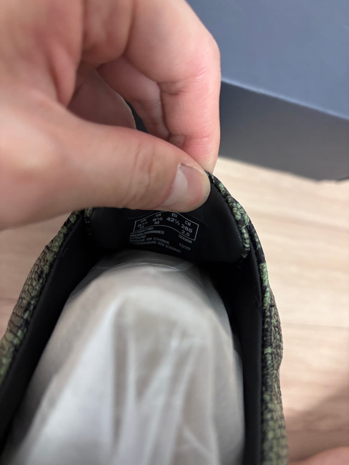 새상품) uk 8.5 (270~275) 클락스 마틴 로즈 뱀피 더비슈즈 상품이미지7