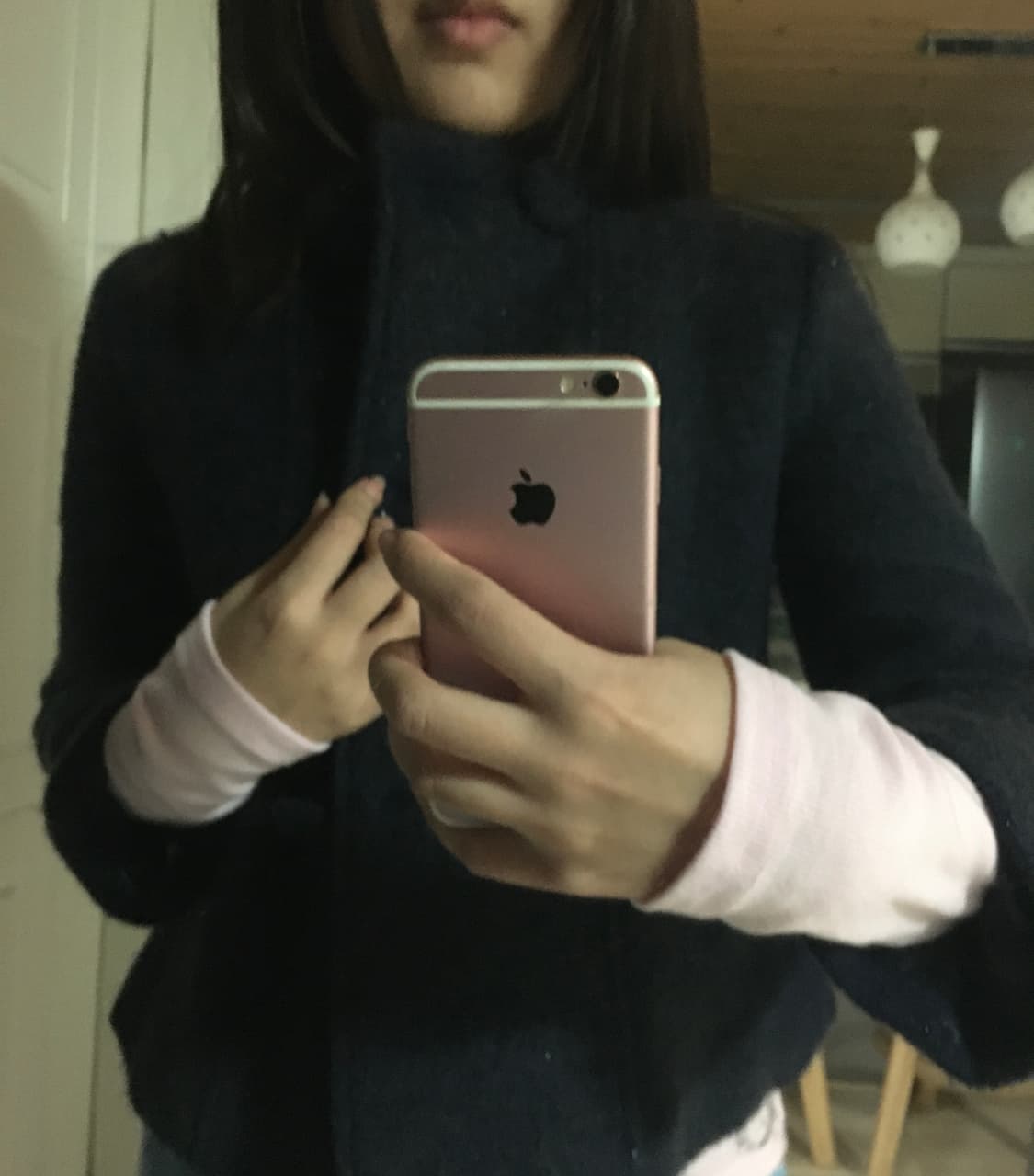 빈티지 모리걸 버튼 숏코트 상품이미지8