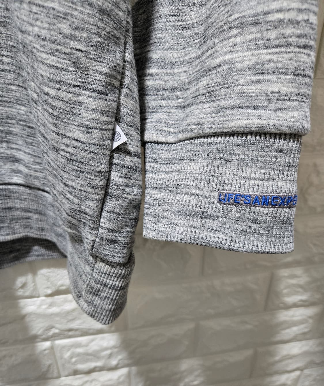 디스커버리 스몰로고 기모 맨투맨 크루넥 티셔츠 105 상품이미지6