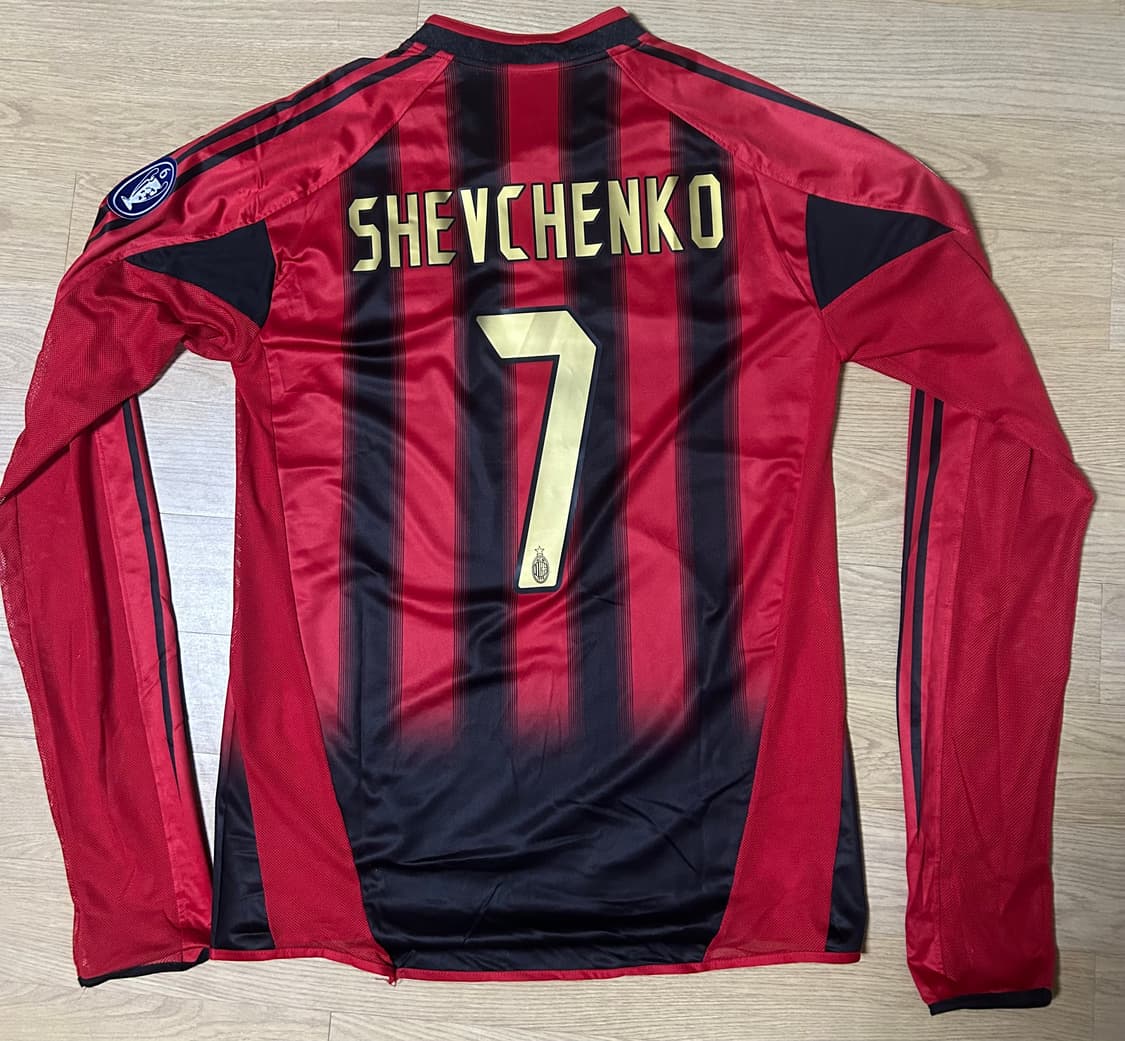 셰브첸코(셰우첸코) AC밀란 유니폼 04-05 레플리카 상품이미지2