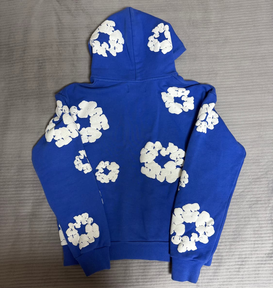 (M) 데님티어스 후드티 로얄 블루 상품이미지2