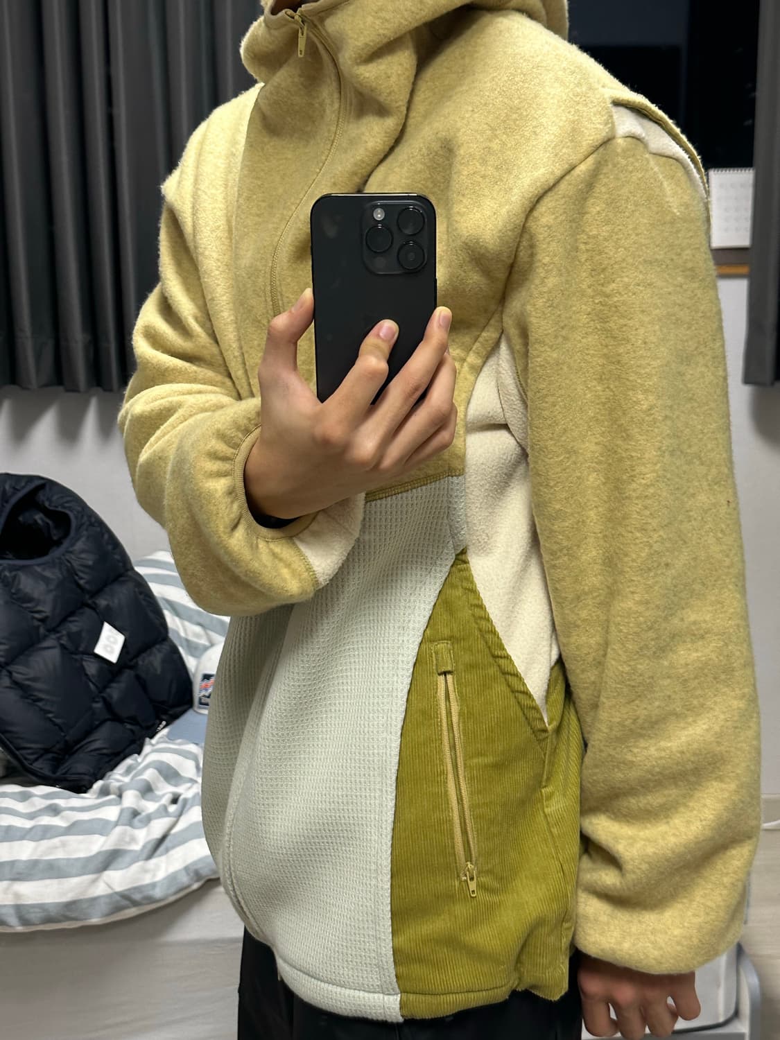 xlim 엑슬림 ep.04 플리스 자켓 2사이즈 상품이미지2