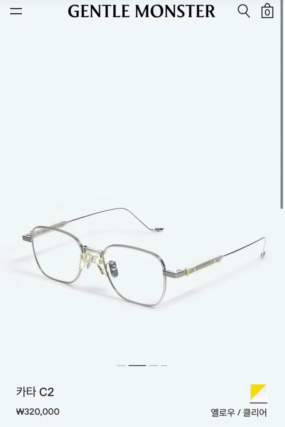 젠틀몬스터 카타02 안경[택포] 상품이미지1